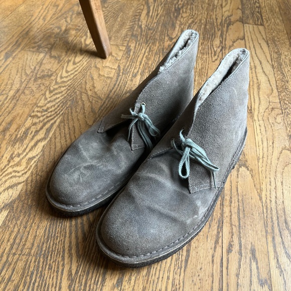 Clark’s winter chukkas